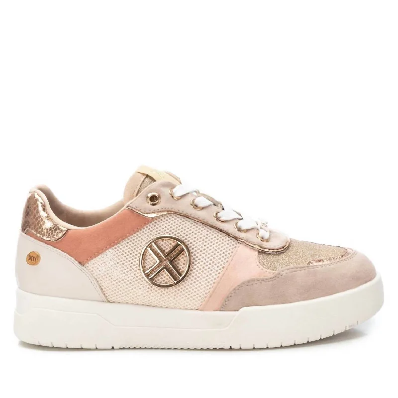 Fresh Fashion Discounts Women's Casual Sneakers In Beige