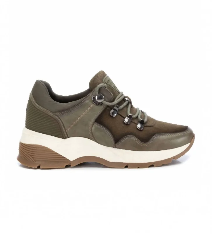 Classy Style Discounts Women's Casual Sneakers In Khaki