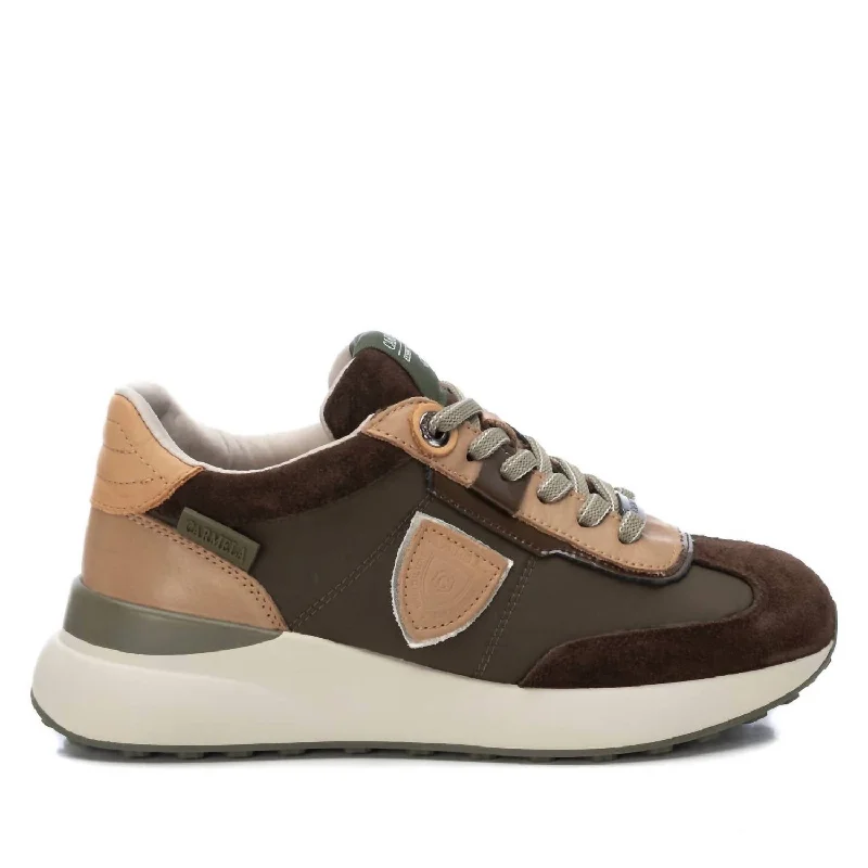 Fashionable Comfort Promotions Women's Casual Sneakers In Khaki