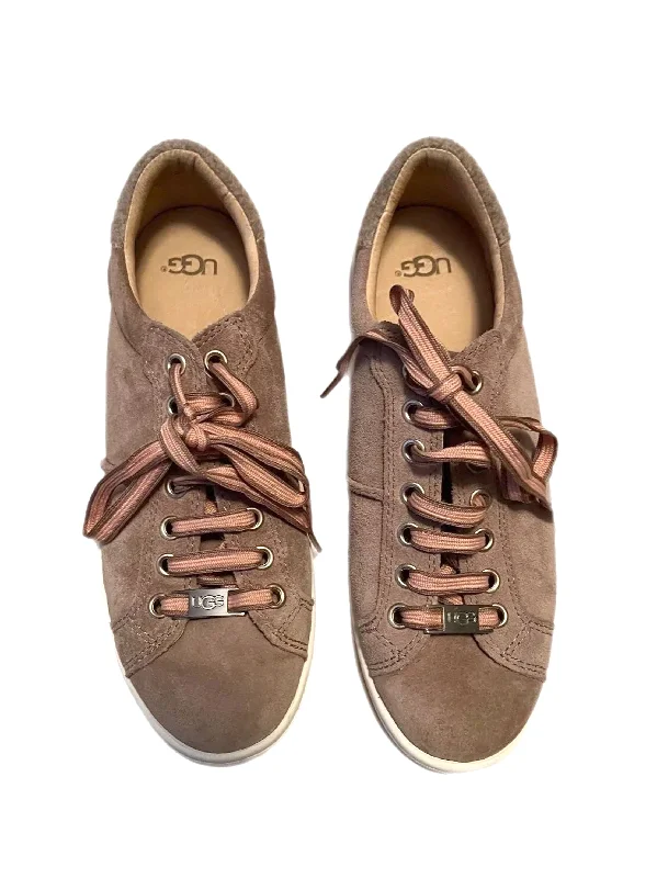 Lightweight Walking Shoes Offers Women's Plain Suede Sneakers,Beige