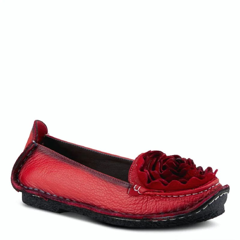 Effortless Style, Endless Impact Dezi Slip-On Shoe In Red