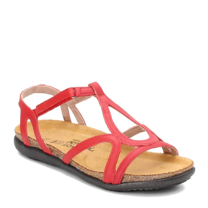 All-Season Shoes Deal Dorith Sandal In Kiss Red