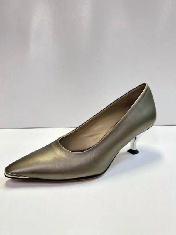 New Arrival Discount Duccio Pumps In Pewter