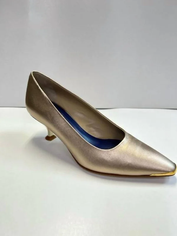 Evening Elegance Duccio Pumps In Tortora