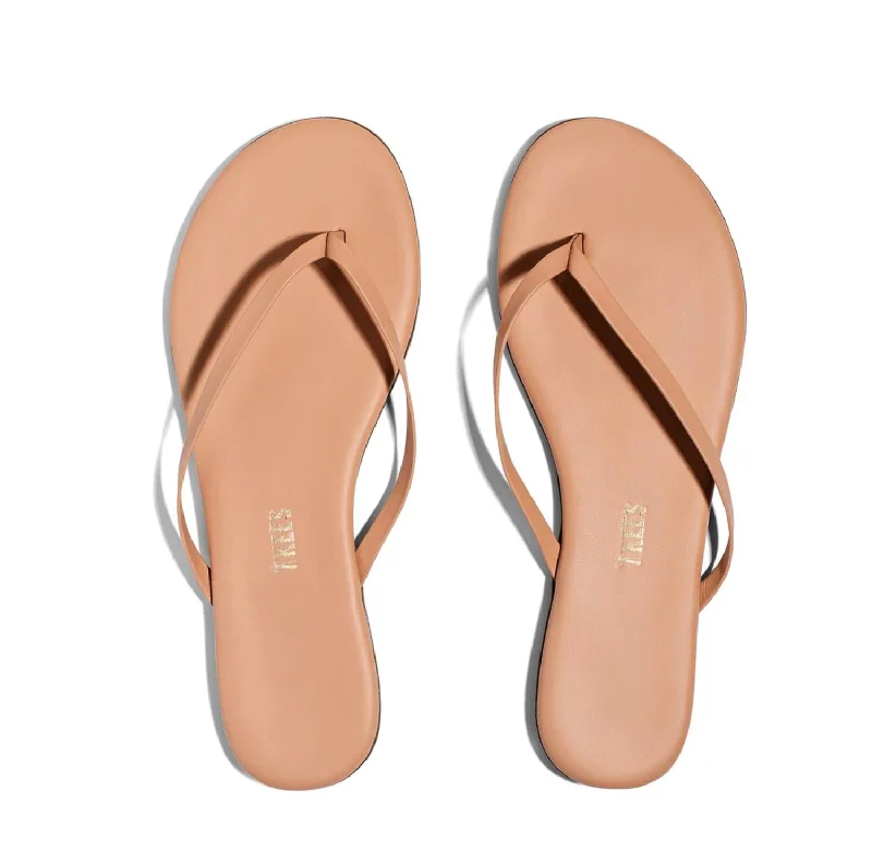 Comfortable Chic Foundations Matte Flip Flops In Pout