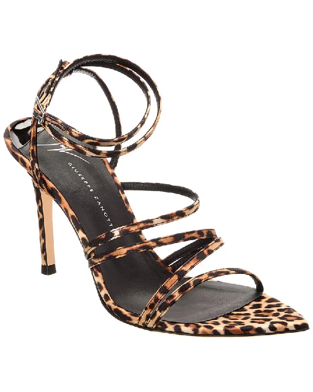 All-Day Comfort Shoes Promotion Giuseppe Zanotti Intriigo Claire 90 Satin Sandal