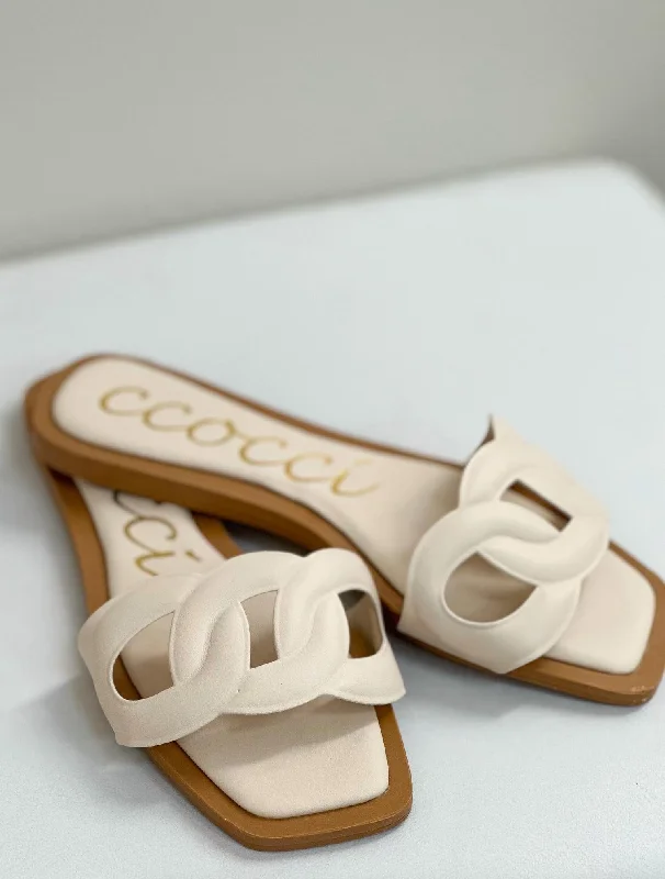 Absurdly Cheap Sale Halle Sandal In Cream