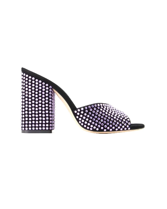 Vintage-Modern Style Offers Holly Anja Sandals - Paris Texas - Purple Onyx