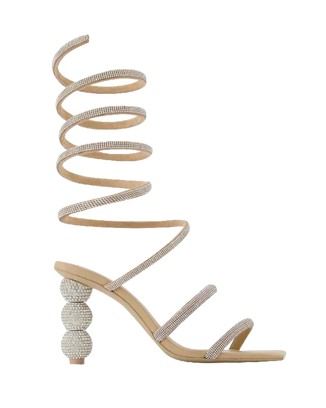 Limited Time Lislie  Sandals - Cult Gaia - Sand - Strass