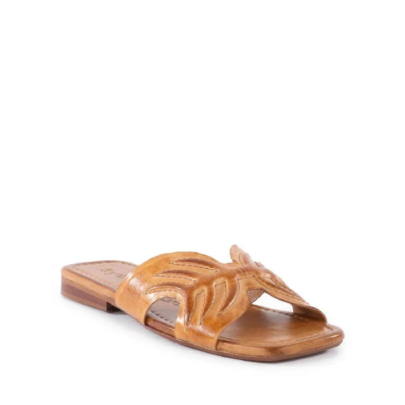 Save Big Madhu Sandal In Tan