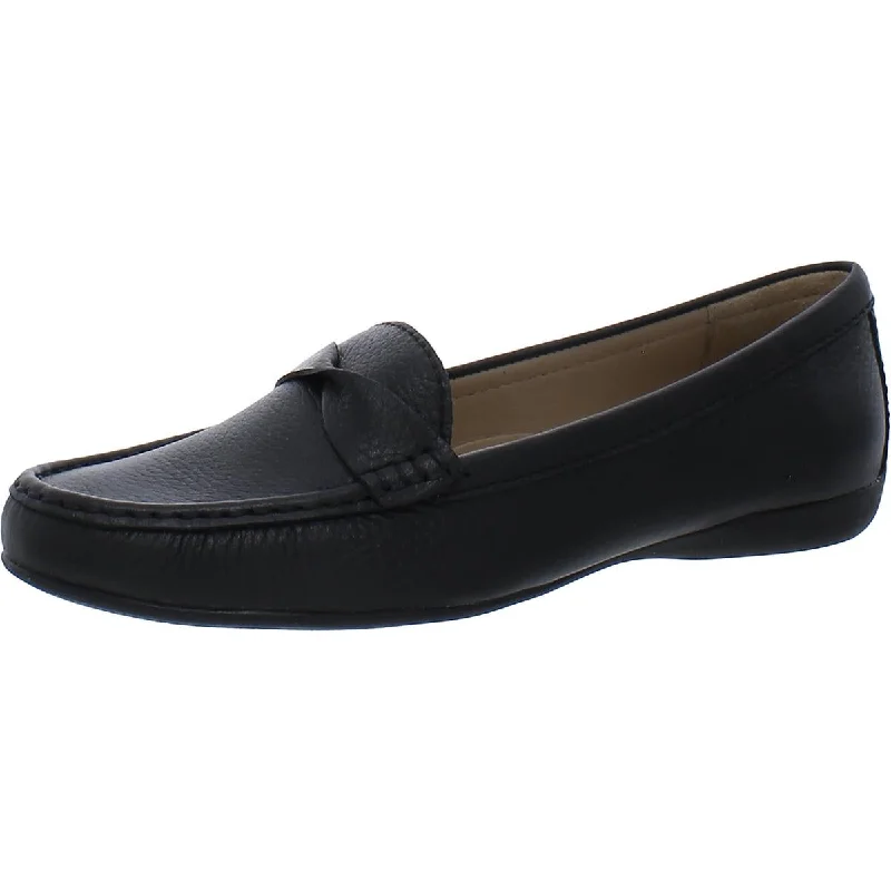 Comfortable Stretch Shoes Promotion Marc Joseph Womens Beverley Road Leather Slip On Loafers