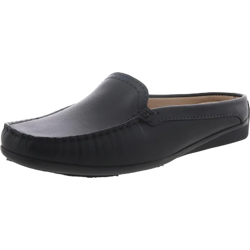 Functional Comfort Shoes Deals Marc Joseph Womens Briarwood Leather Slip-On Loafers