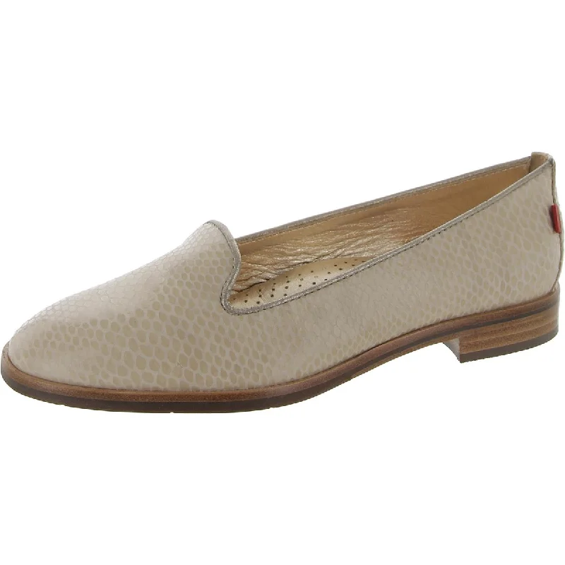 Elegant Fashion Offers Marc Joseph Womens Columbus CR Leather Snake Loafers