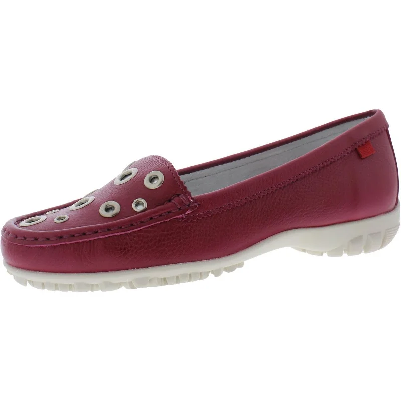 Street Style Discounts Marc Joseph Womens Mott St. Leather Grommet Loafers