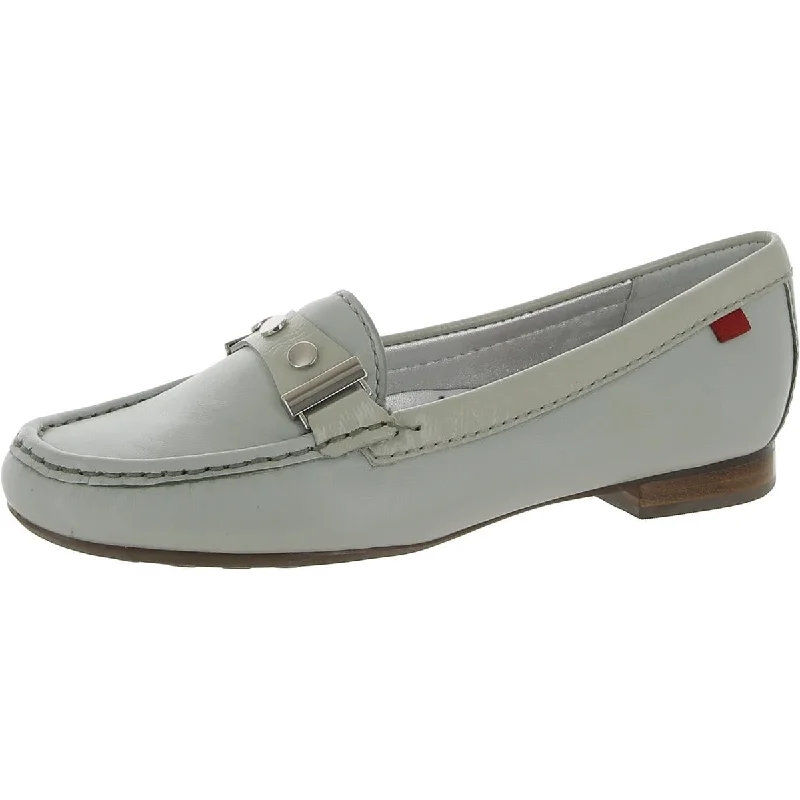 Vintage-Inspired Style Offers Marc Joseph Womens Mulberry Leather Slip On Loafers