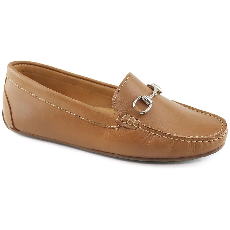 Athleisure Style Sale Marc Joseph Womens Sarasota Leather Flat Moccasins