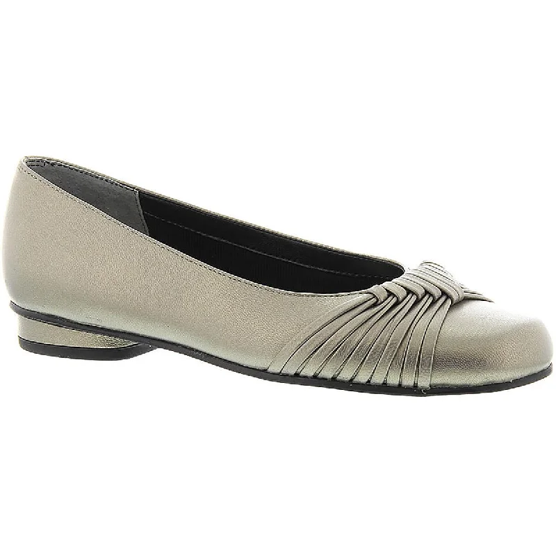 Contemporary Fashion Sale Mark Lemp Classics by Walking Cradles Womens Marlene Stacked Heel Ballet Flats