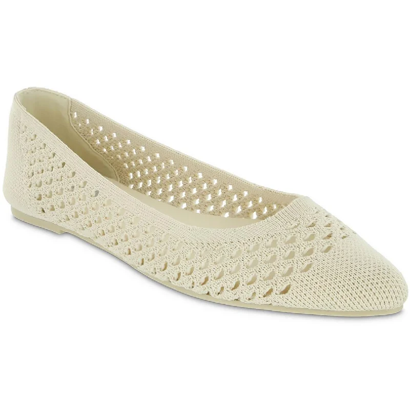 Mia Womens Lovi Memory Foam Crochet Loafers