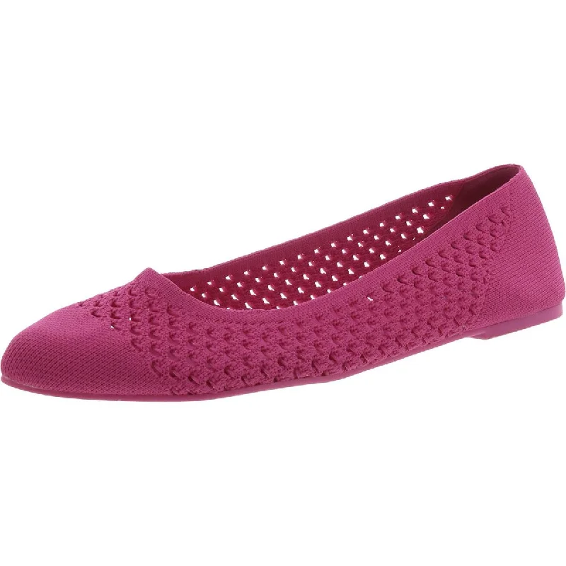 Mia Womens VIVIANNE Knit Pointed toe Flat Shoes