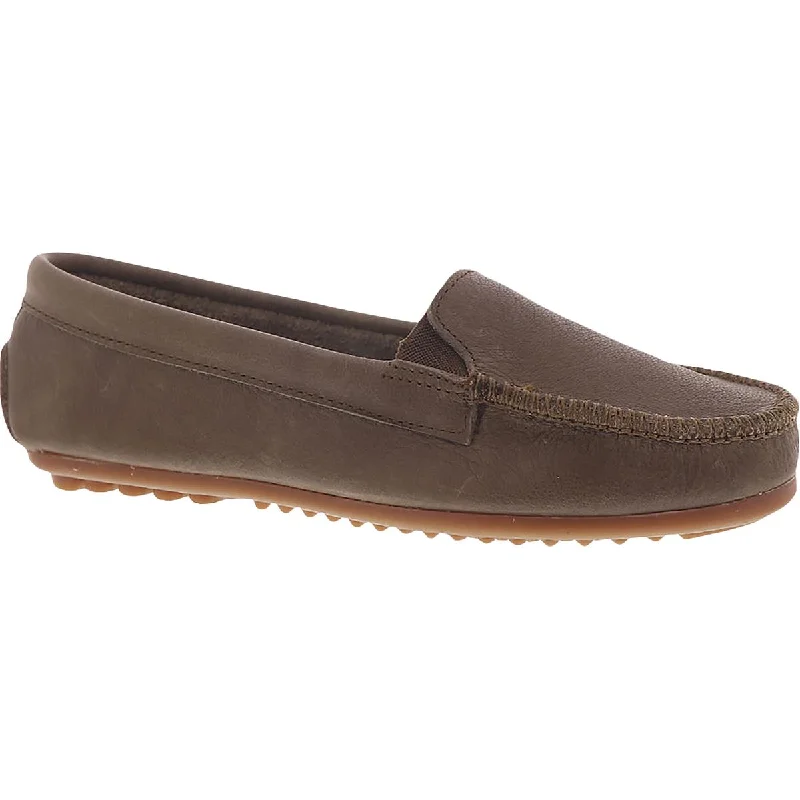 Unbeatable Prices Minnetonka Womens Imperial Faux Leather Slip On Loafers