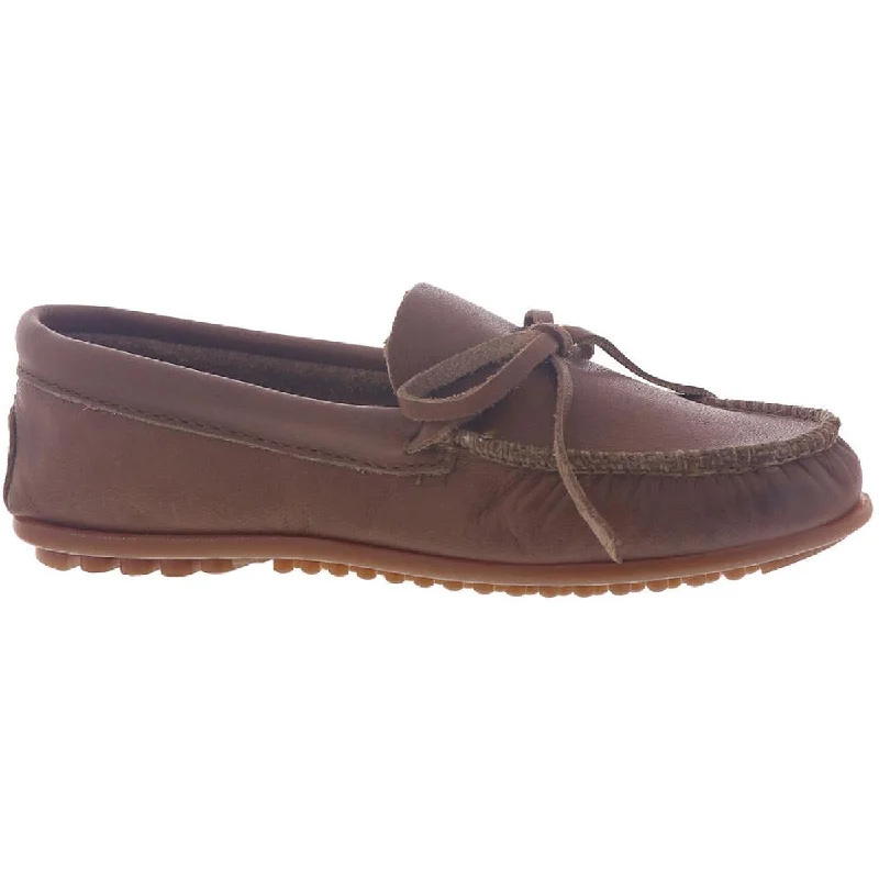 Mega Sales Minnetonka Womens Karla Leather Slip On Moccasins