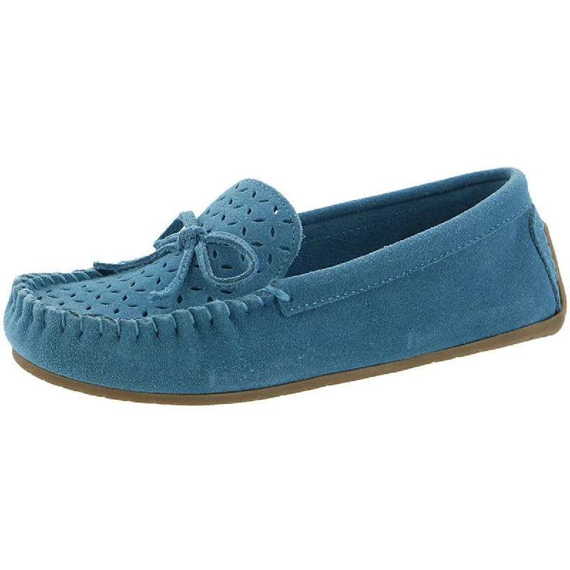 Best Sellers Minnetonka Womens Skyla Suede Slip On Driving Moccasins