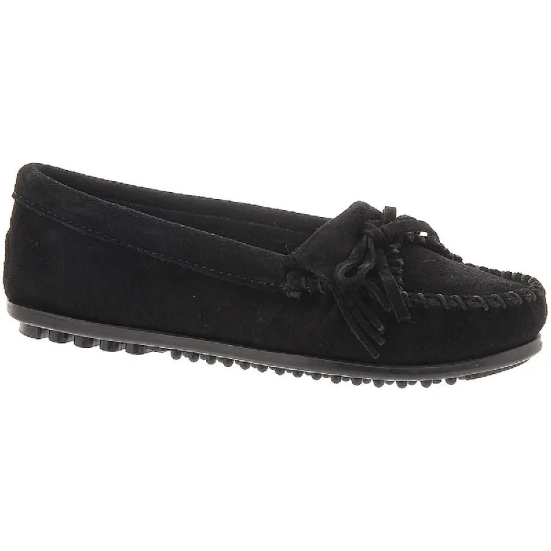 Gift Ideas Minnetonka Womens Suede Bow Moccasins