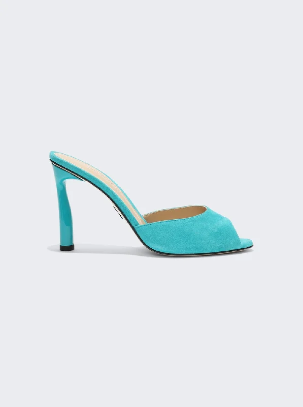 Mega Sale Peep High Heel Mule Sandals