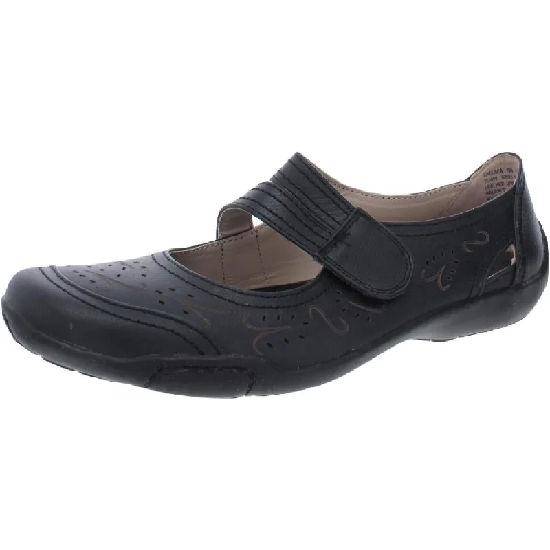 Sale On Sale Ros Hommerson Womens Chelsea Leather Laser Cut Mary Janes