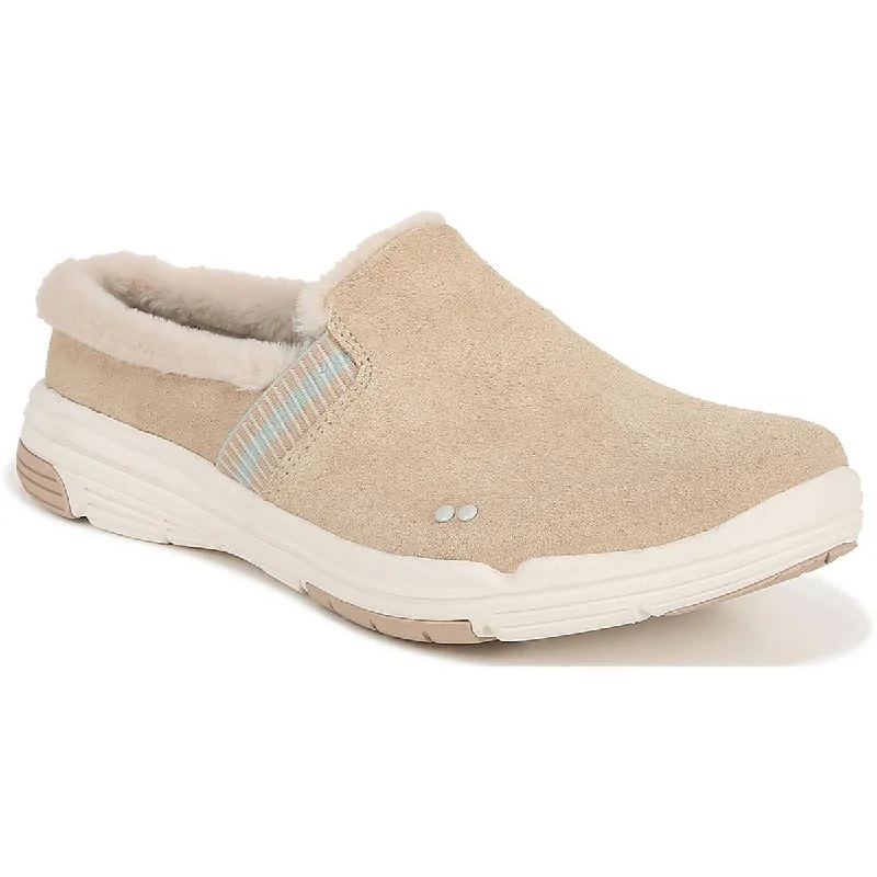 Ryka Womens Alaska Suede Slip On Mules