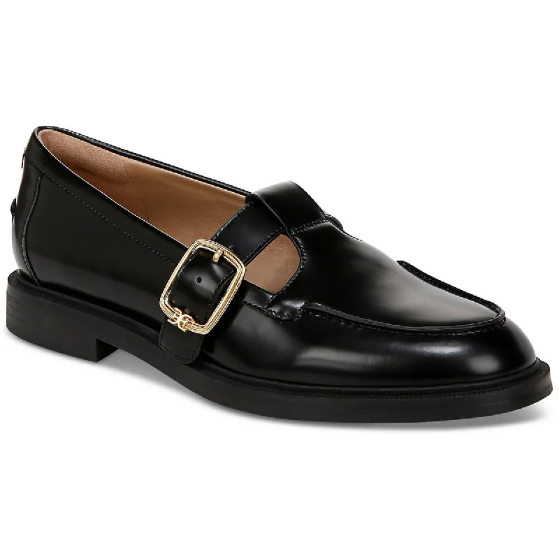 Slip-On Shoes Promotion Sam Edelman Womens ELAINA Leather Buckle Loafers