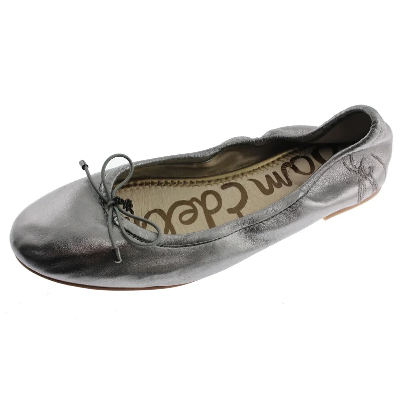 Soft Sole Shoes Discount Sam Edelman Womens Felicia Leather Ballet Flats