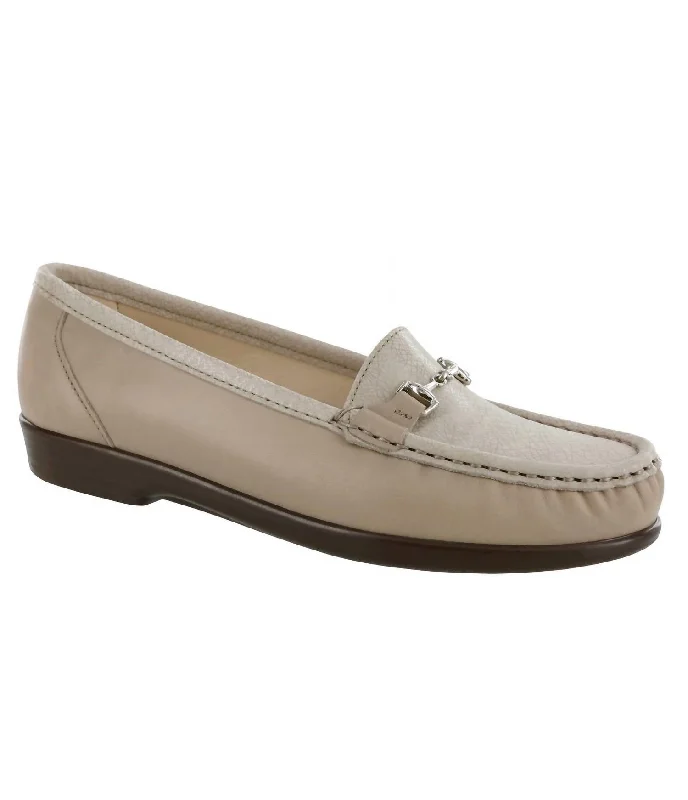 Sas Women's Metro Shoes - Narrow In Taupe/linen Web