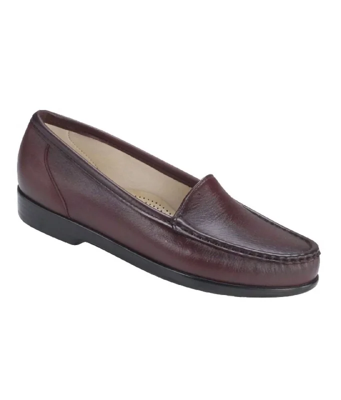 Sas Women's Simplify Shoes - Medium In Antique Wine