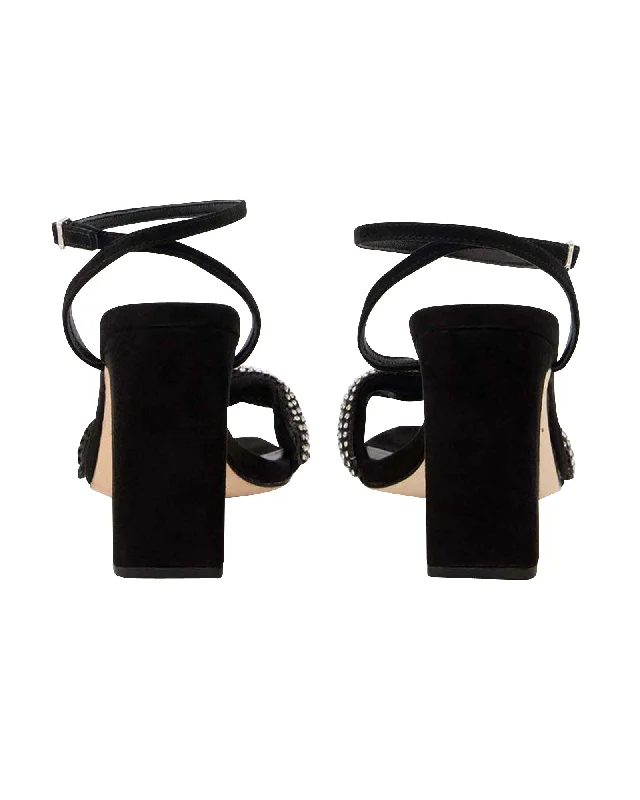 Fashionista Sale Shay Sandals - Loeffler Randall - Black - Suede