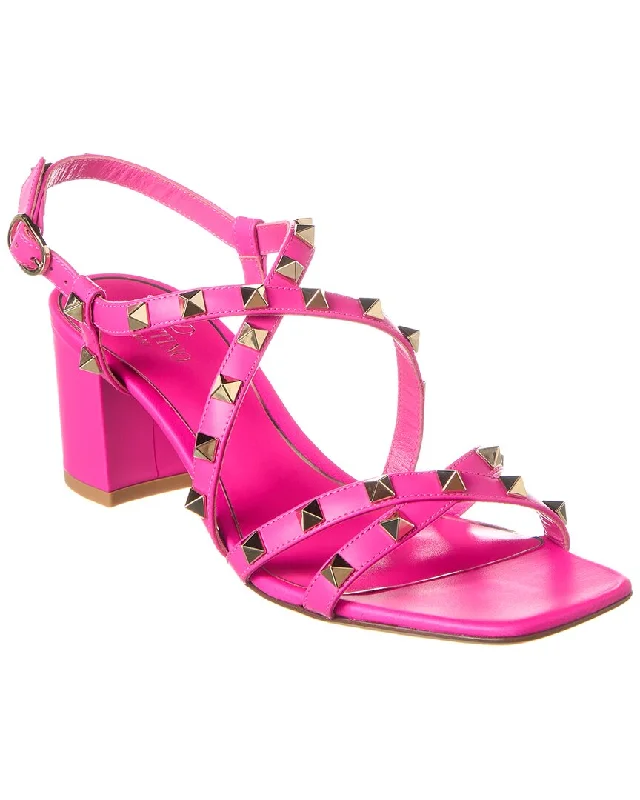 Unbeatable Prices Valentino Rockstud 60 Leather Sandal