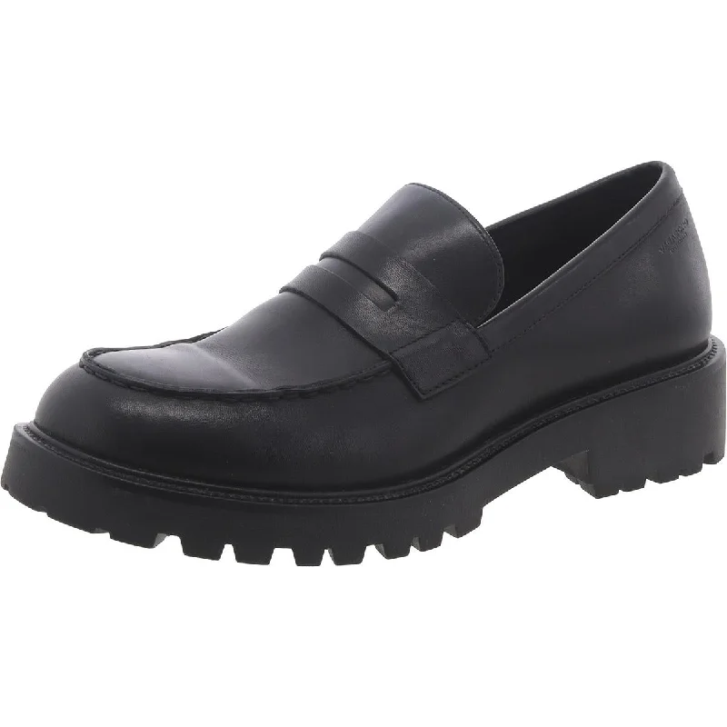 Vanguard Womens Leather Round toe Loafers