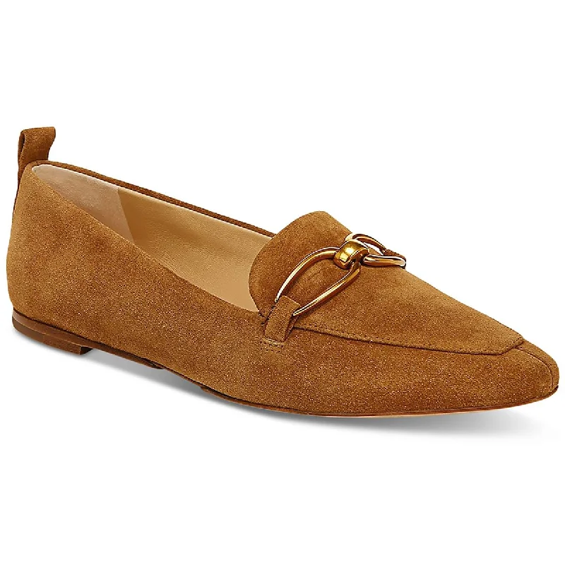 Veronica Beard Womens Champlain Buckle Slip On Loafers