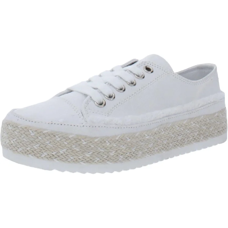 Very G Spring Break Women's Canvas Fringed Platform Espadrille Sneakers