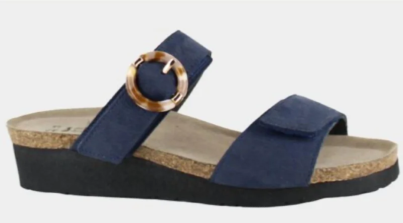 Budget Saver Women's Anabel Sandal In Navy Nubuck