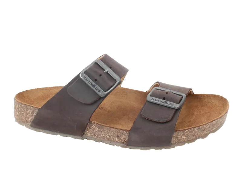 Trendy Styles Women's Andrea Two Strap Sandals In Brown