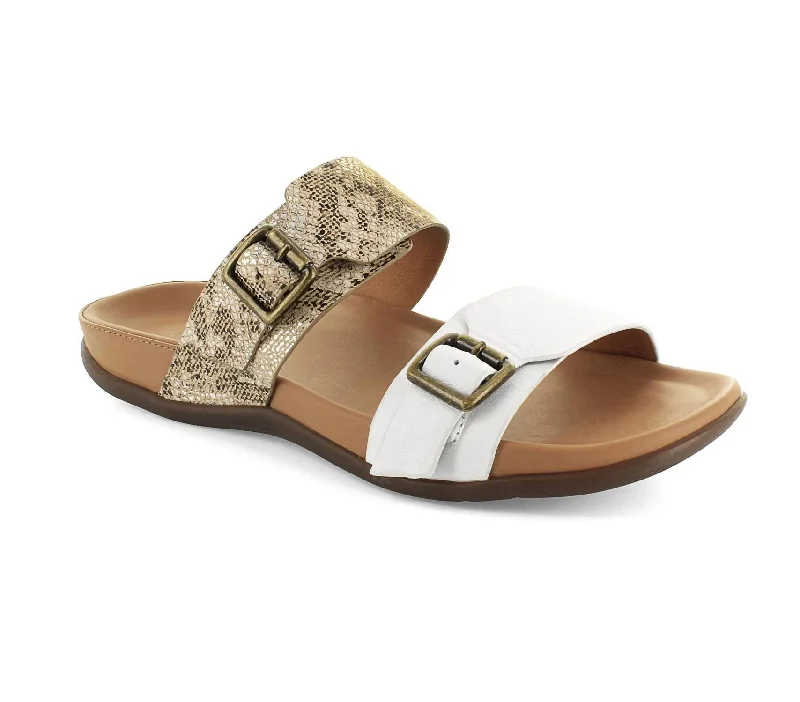 Unbeatable Prices Women's Caprera Sandals In Black Snake