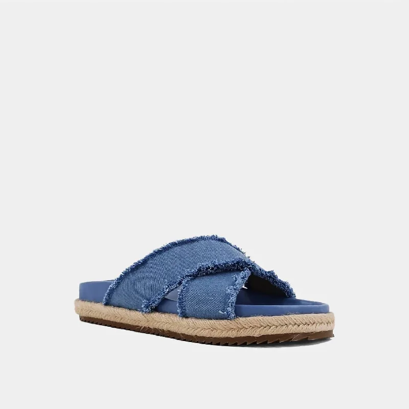 Classic Elegance Sales Women's Courtney Slides In Denim