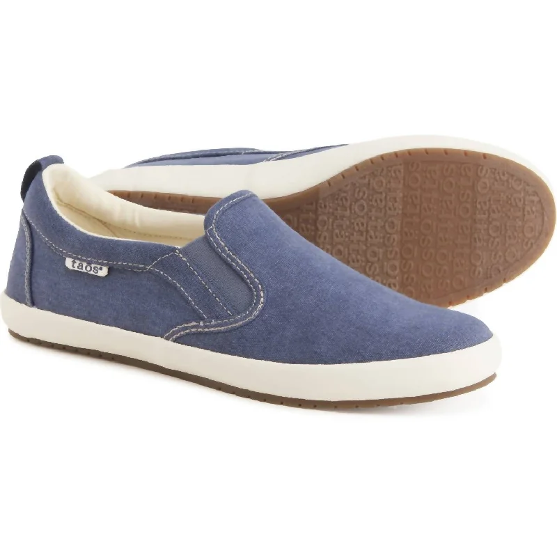 All-Day Comfort Shoes Sale Women's Dandy Shoes In Blue Washed Canvas