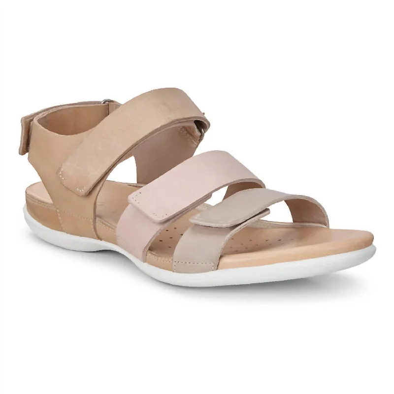 Season Sale Women's Flash Strap Sandal In Dune,rose Dust,powder