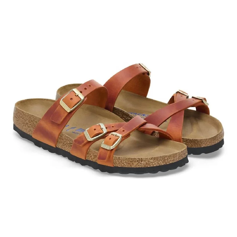 Flash Sale Starts Women's Franca Sandals In Burnt Orange