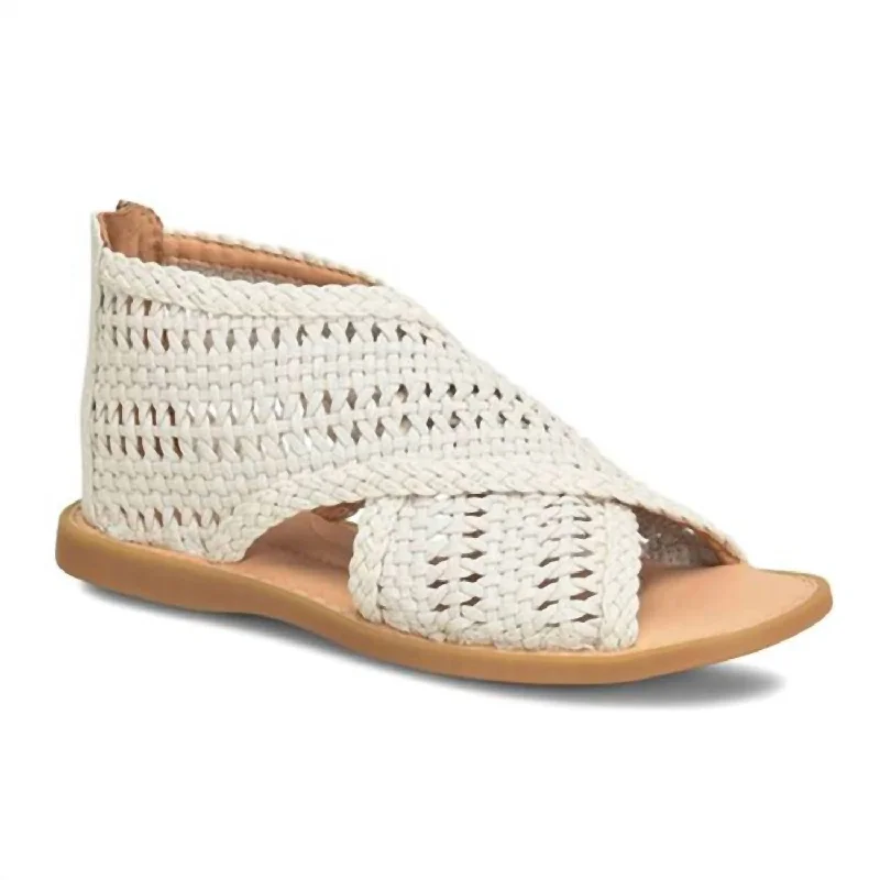 Budget-Friendly Fashion Women's Iwa Mac Sandals In Cream