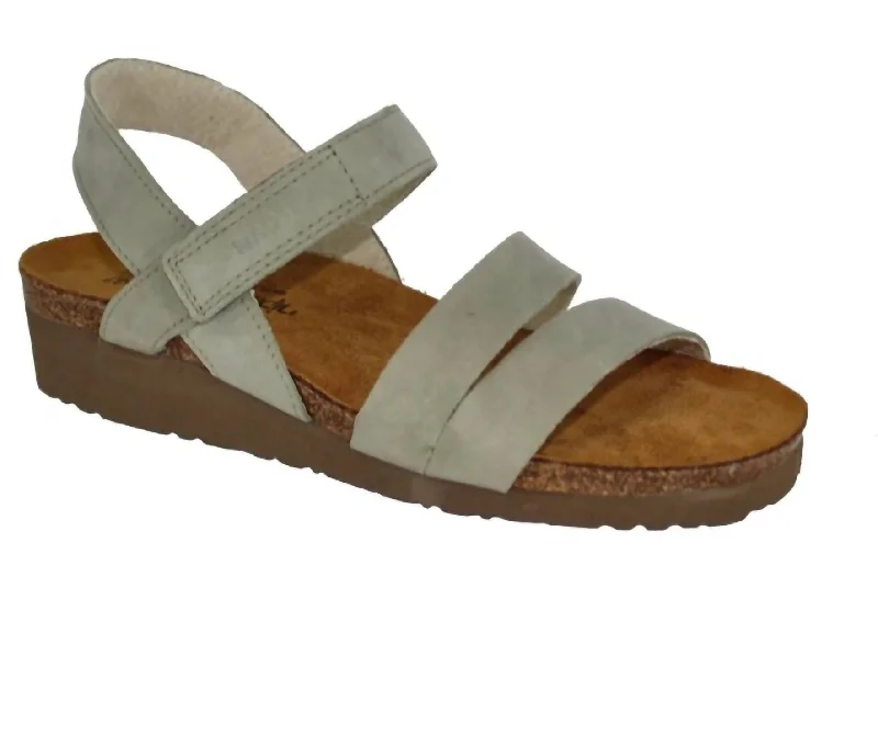 Discover Promotions Women's Kayla Sandal In Sage Nubuck