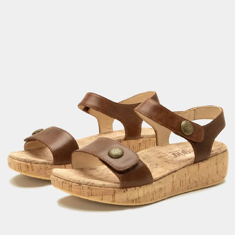 Bold Style Discounts Women's Marta Wedge Sandal In Walnut