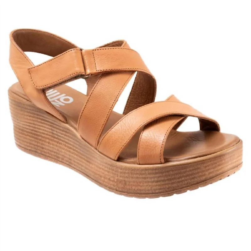 Minimalist Casual Shoes Women's Nadia Platform Sandal In Tan